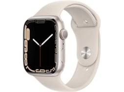 APPLE Watch Series 7 GPS (Recondicionado Flippers Sinais de Uso - 45 mm - Alumínio Dourado, Bege)