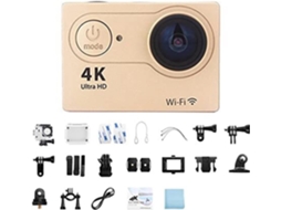 Câmera de Ação 4k com Estabilização de Imagem, Tela de 2 Polegadas, À Prova D'água. SFUSHOS