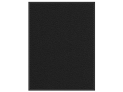 Vidaxl Capacho 90x120 Cm Preto