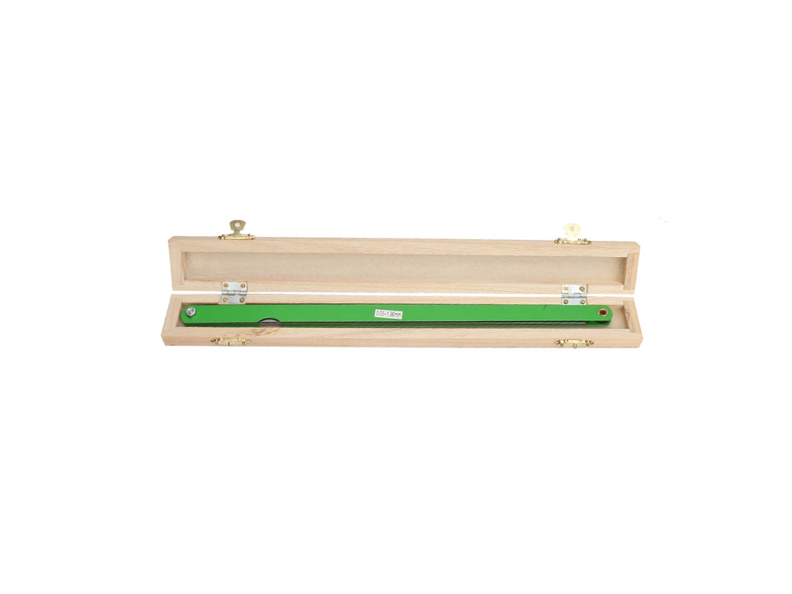 Ferramenta De Medição De Espaço E Diâmetro Interno Calibre De Aço Inoxidável 300mm*14pcs 0.05-1mm