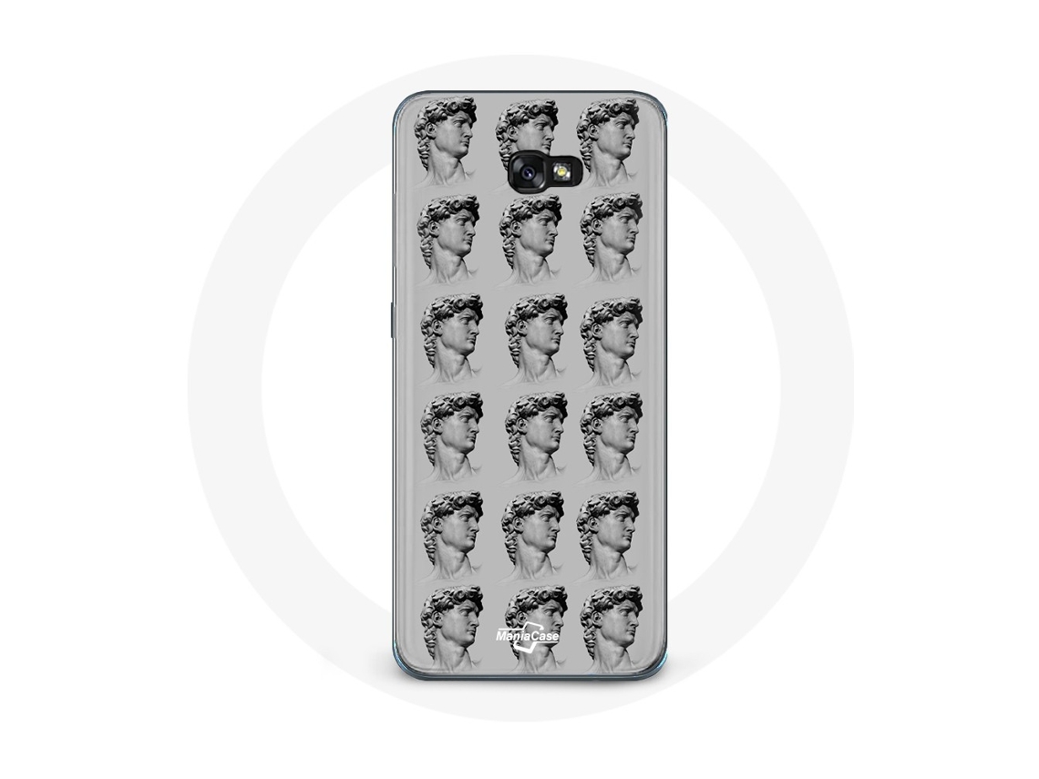 Capa para Samsung galaxy A5 2017 Statue Fundo cinzento