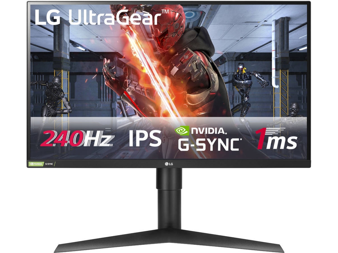 Monitor Gaming LG 27GN750-B (27'' - 1 ms - 240 Hz - G-Sync)