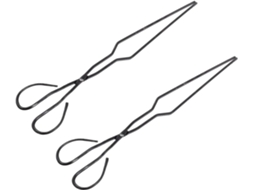 Pinças Longas Para Churrasco Toddmomy, 2 Peças, Resistentes Ao Calor, Ideais Para Eventos Ao Ar Livre E Culinária