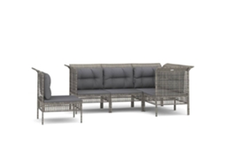 Garden Lounge Set, Garden Lounge Sets Vidaxl Cinzeto Rattan / Vime (n/a)
