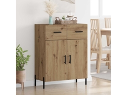Vidaxl Buffet Carvalho Artesanal 69,5 X 34 X 90 Cm