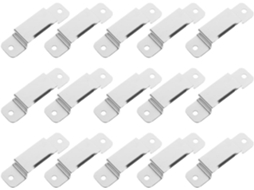 Suporte Para Fita Métrica Tehaux Em Metal, Resistente E Com Clipe Para Cinto De Fácil Inserção, Pacote Com 15 Peças