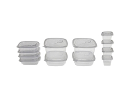 Conjunto de 12 Caixas Hermética Click and Fresh KASA 1 un