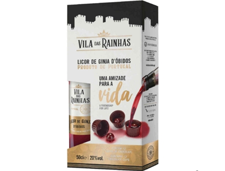 Ginja VILA RAINHAS com Oferta de 12 Copos Chocolate