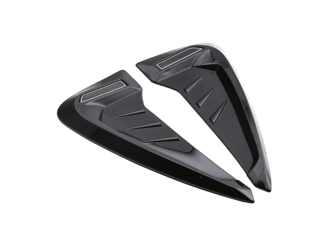 1pair Universal Leaf Plate Air Inlet Trim Cover Car Styling