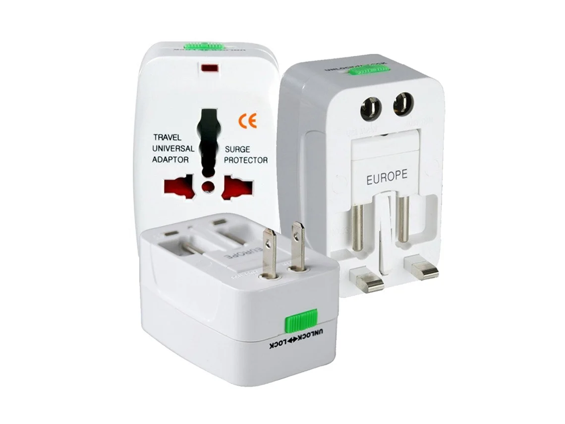 Adaptador Universal de Viagem Tomadas EU / UK / US / AU CUICH