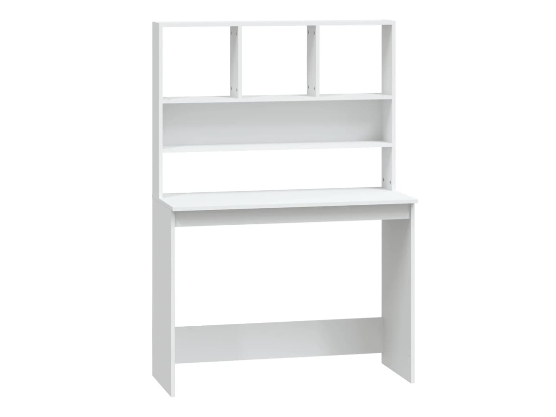 Desk, Desks Vidaxl Branco Madeira Processada (n/a)