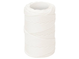 Corda de Barco 2 Mm 25 M Polipropileno Branco Completo HARLANV1