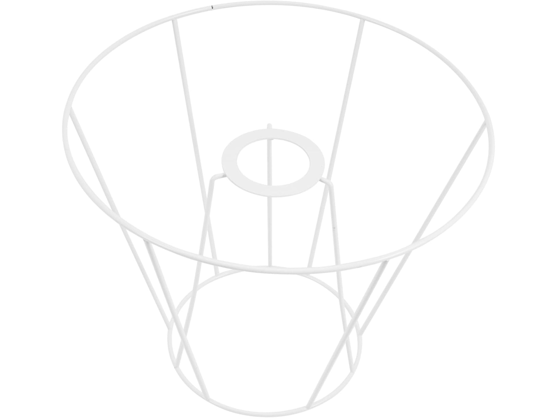 Suporte de Mesa para Abajur com Estrutura Fina de Ferro, Estilo Argola, Resistente, Ideal para Projetos Diy e Decoração. SFUSHOS
