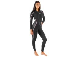 Fato de Mergulho Recreativo M.Lungo Invidia 3 Mm Preto Xsseacsub