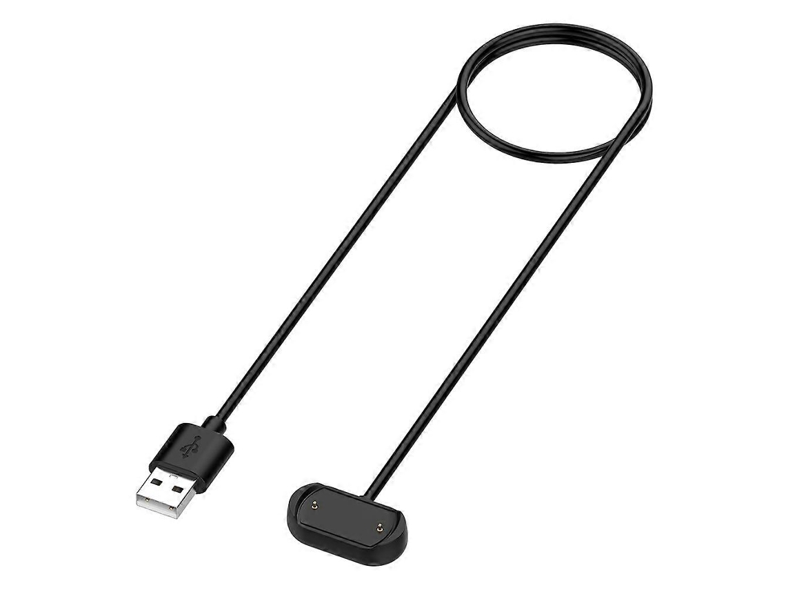 Carregador magnético USB tipo A para relógio inteligente Huami Amazfit T-Rex Ultra A2142 1M para bicicleta elétrica
