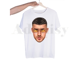 Rockinstone Bad Bunny - Bad Bunny Face Printed T-shirt(xxl)
