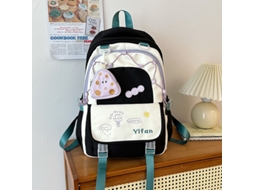 Laxiscreed Mochila Escolar Para Estudantes Com Grande Capacidade E Design Fashion 2025