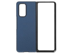 Capinha para Xiaomi Mix Fold com proteção de tela dobrável, textura de fibra de carbono