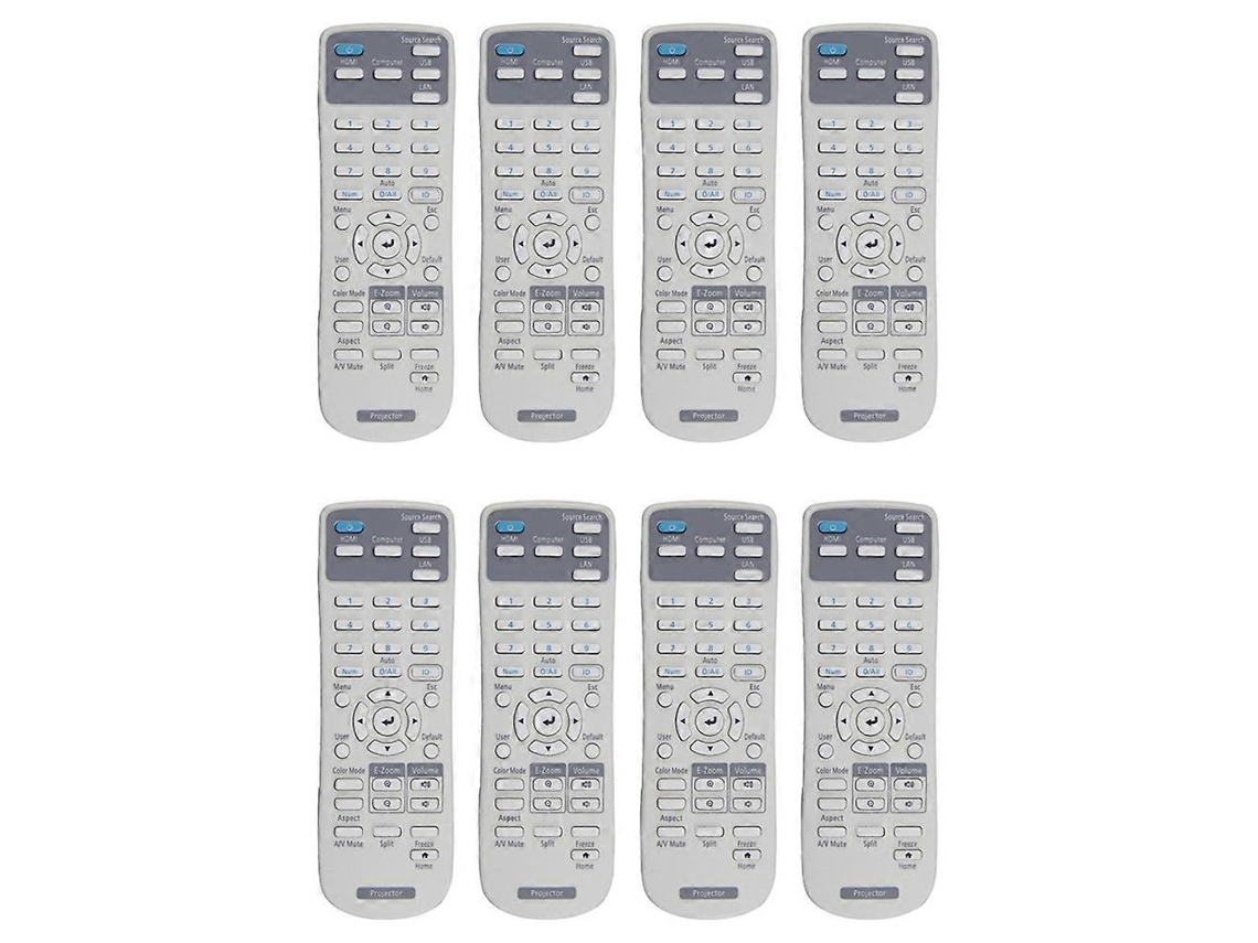 Controle Remoto De Substituição 8x Para Projetor Epson Brightlink 725wi/1485fi, Ex3280, Ex9230 E Home Cinema 880 (código 219863500).