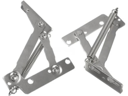 Conjunto de 2 Dobradiças Mola 80 2, Resistente, Aço Inoxidável