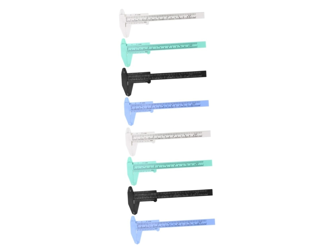 Conjunto De 8 Peças Heallily: Fita Métrica Digital, Paquímetro, Rolo,
