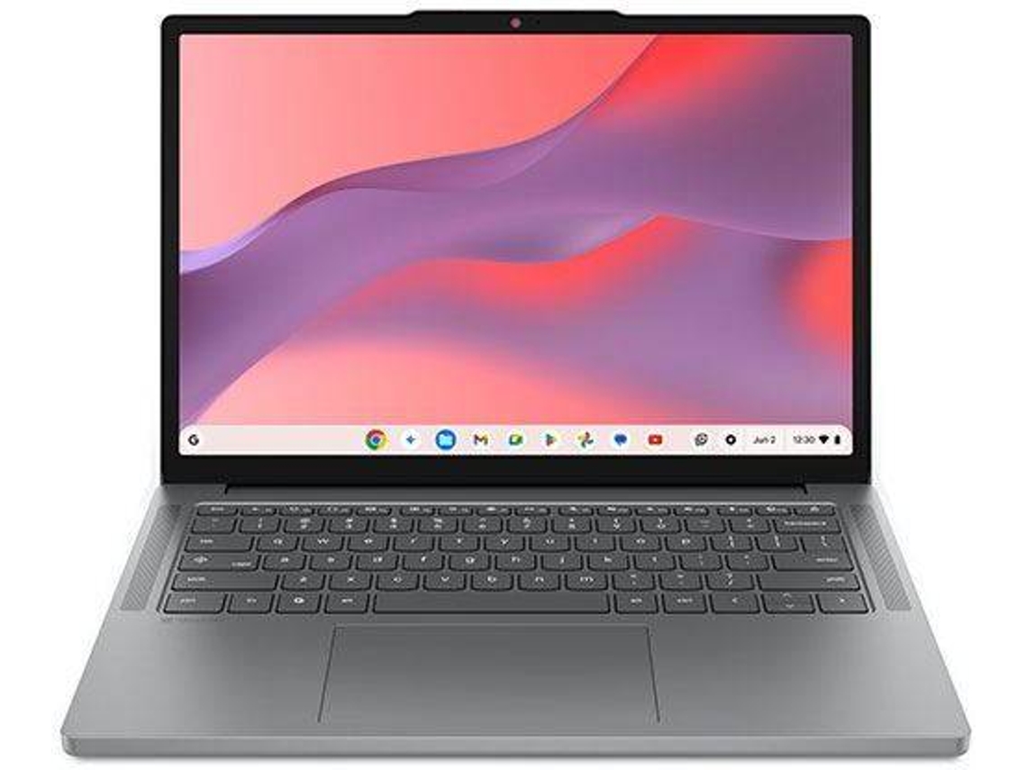 Portátil LENOVO Chromebook 14M8911 (14 - MediaTek Kompanio 540 - RAM: 8 GB - 128 GB eMMC - Mali-G57 MC2 GPU- Teclado Português)