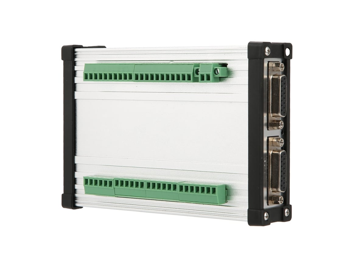 Placa Interface Ethernet Nvec400 Mach3 1mhz com Case Alumínio