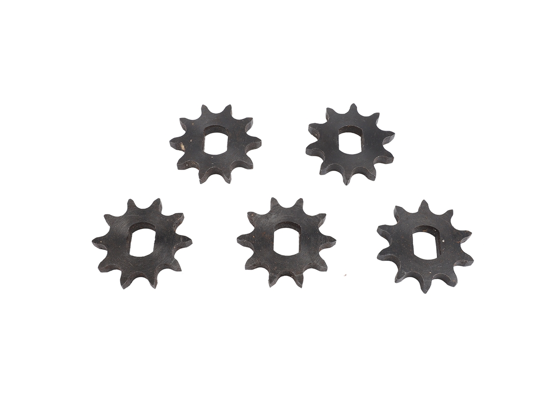 5pcs Engrenagem Dianteira 428 10d Dente Aço Diâmetro Interno 12x17mm Para Corrente 428