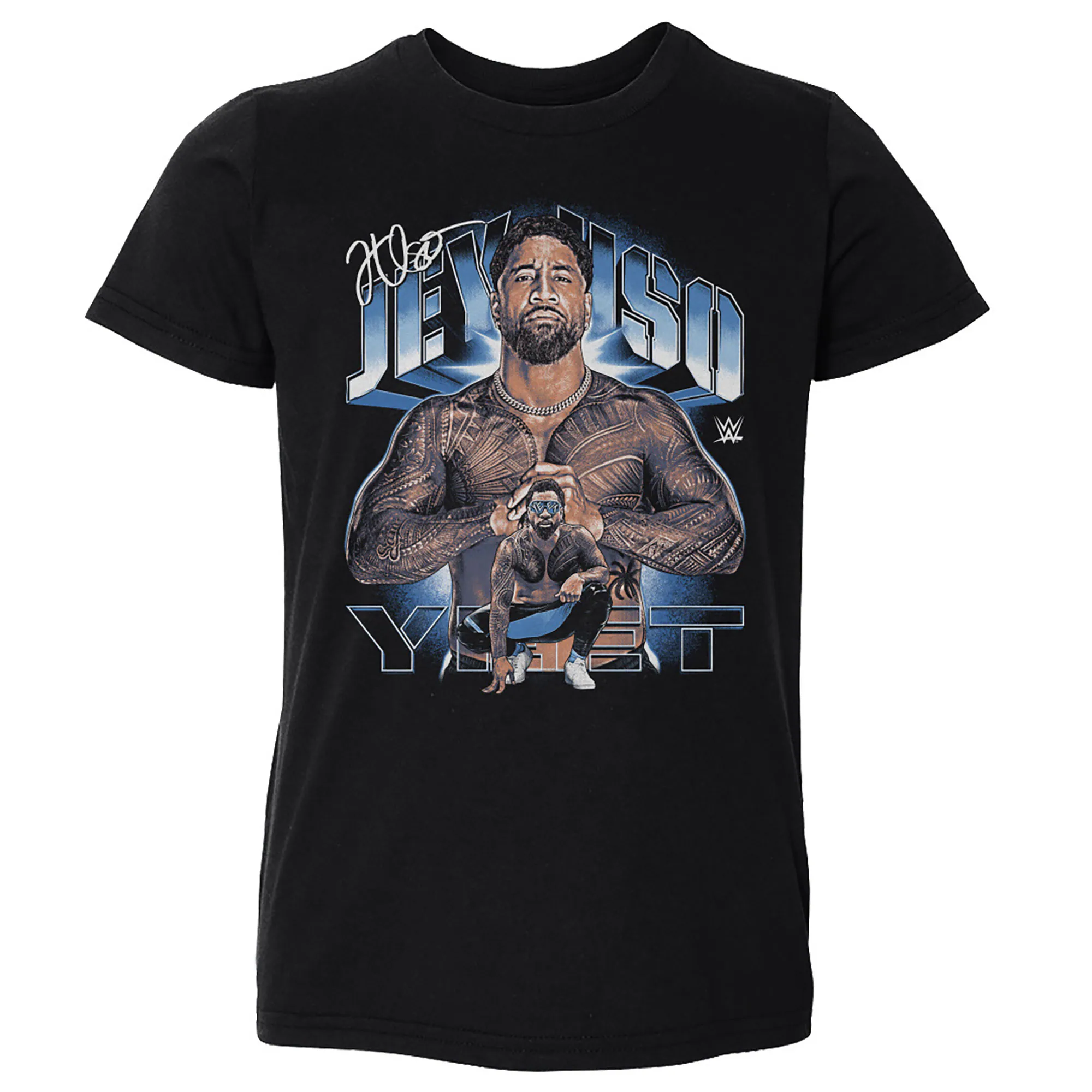 T-shirt Rockinstone Wwe Fans Black Jey Uso Vintage Superstar T-shirt Unisex Adults-xxxl