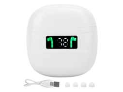 Aetheria fone de Ouvido True Wireless J3pro Bluetooth 5.2 com Tela Digital Led e Design Ergonômico