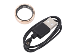 Anel Inteligente Size 8 Bluetooth 5.1 Ip68 Saúde Fitness Ouro Rosa | S/MARCA