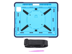 Aetheria capa Protetora com Alça Ombro e Suporte para Ipad Air4 10.9 Polegadas Azul Escuro