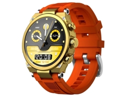 Smartwatch com chamadas Bluetooth, vários modos de exibição de relógio, modos multiesportivos e estilos de interface de usuário Ouro Bestvite
