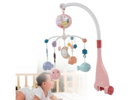 Newborn Crib Bell For Male And Female Baby Toys Music Rotating Puzzle Rattle Bedside Bell Zmfsecqnb