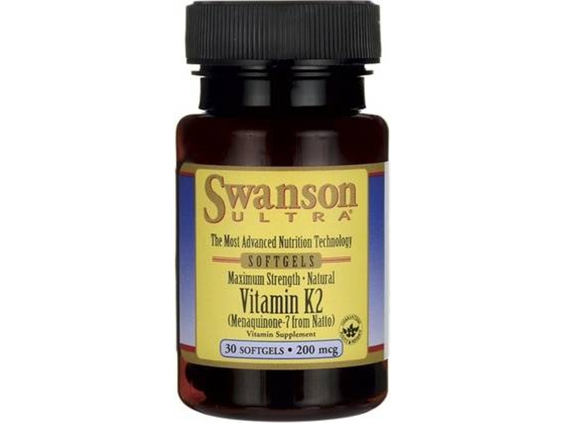 Chá SWANSON Vitamina K- (30 pérolas)