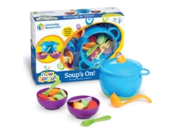 Conjunto De Brinquedo Para Fazer Sopa Da Learning Resources Brinquedo Educativo De Interpretação De Papéis
