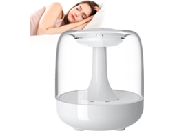 Umidificador Noturno Para Mesa De Cabeceira, Pequeno O Quarto, Portátil, 650 Ml