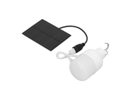 Laxiscreed Candeeiro Led Solar Portátil Para Camping E Pesca Com Energia Sustentável