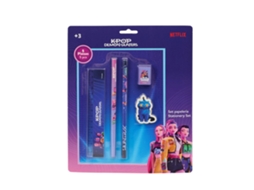Conjunto Escolar K-pop Demon Hunters 5 Pecas Blister 342660780
