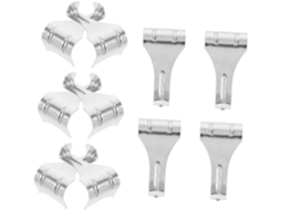 Ganchos De Trilho , 12 Peças, Para Pendurar Quadros, Metal Resistentes