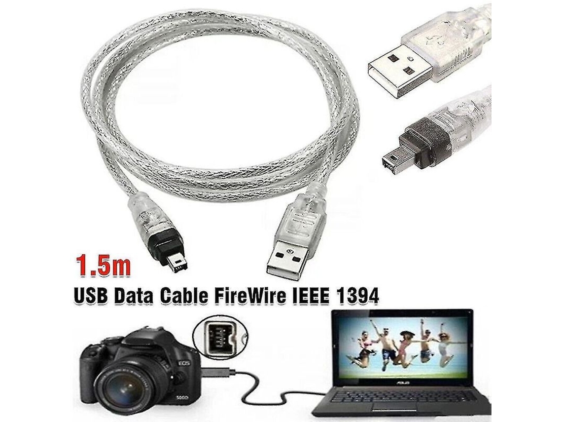 Cabo Usb Firewire IEEE 1394 para Mini Dv S/MARCA