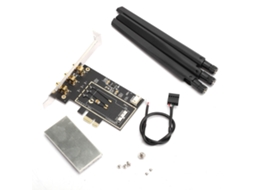 Placa De Adaptador Pci E Com Antena Wifi De Banda Dupla Ac68u Bcm94360csax 2cs/bcm94331cs