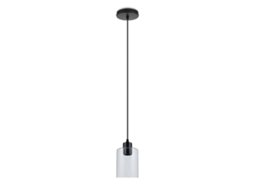 Rebe-lâmpadas Pendentes De Cozinha Negras De Vidro, 60w Máximo, Para Ilha De Cozinha, Jantar, Quarto, Corredor, Estilo Rústico