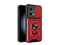 Capa Para Celular Em Tpu + Pc Com Design De Câmera Deslizante Para Xiaomi Redmi Note 12 5g Global / Poco X5
