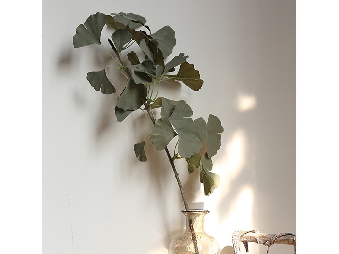 Flor Artificial Ginkgo Verde Cinzento LAXISCREED