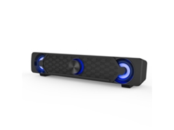 Coluna de Som Usb LAXISCREED com Luz Led Colorida