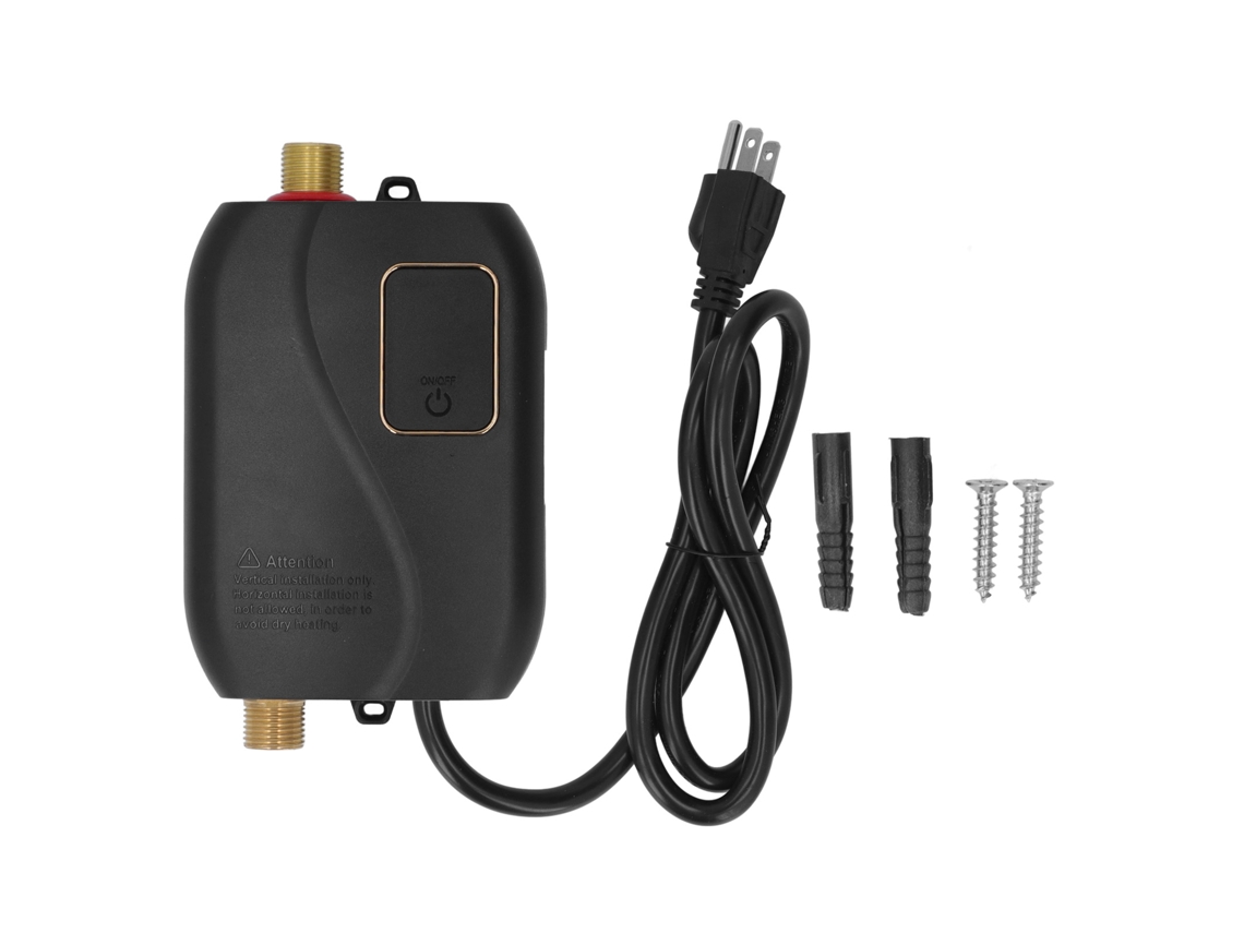 Aquecedor de Água Instantâneo 3000w Mini S/MARCA para Chuveiro e Casa, Aquecimento Rápido 20-50°C