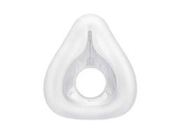 Almofada de Substituição F20 para Máscaras Cpap, Vedação de Silicone Macio, Ajuste Perfeito para Nariz e Boca, Transparente, Tamanho Médio AQUAFORGE