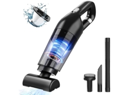Lurelia Aspirador Portátil Sem Fios Para Carro, 10000 Pa, 120 W, 2000 Mah, 12 V, Usb, Preto