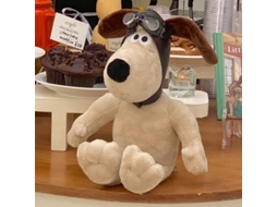 Primerox brinquedo de Pelúcia Cão Adorável Curto com Chapéu Piloto Decorativo Cartoon Animado 23cm
